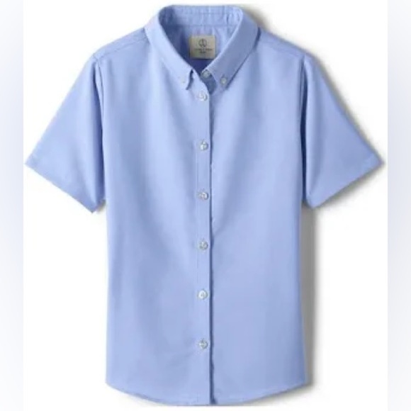 Lands' End Other - Lands End School Uniform Oxford Short Sleeve NWT Girls Size 7